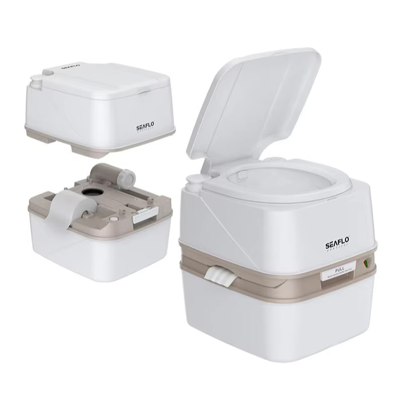 Portable Camp Toilet - Multifunction Injection Molding Portable Toilet 5.8
