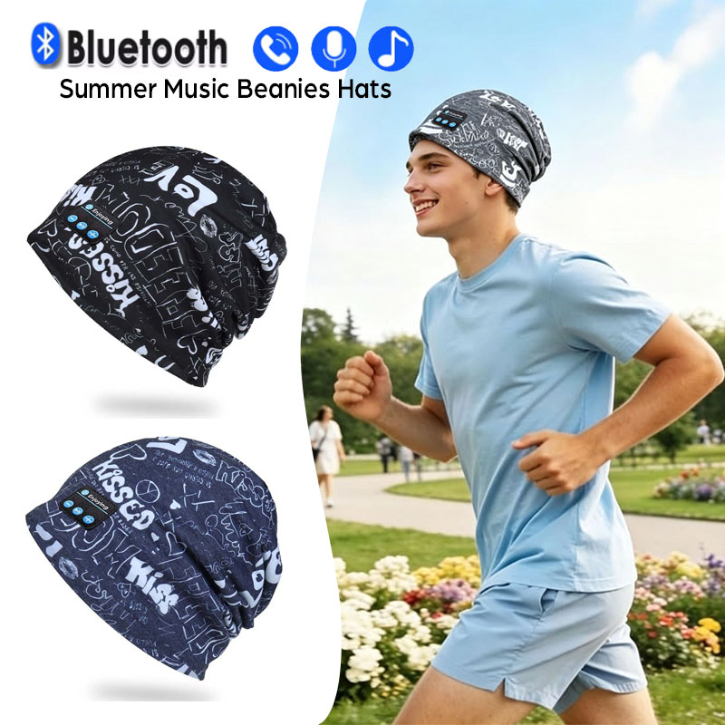 Outdoor Camping Videos - Bluetooth Headphone Wireless Smart Cap Headset