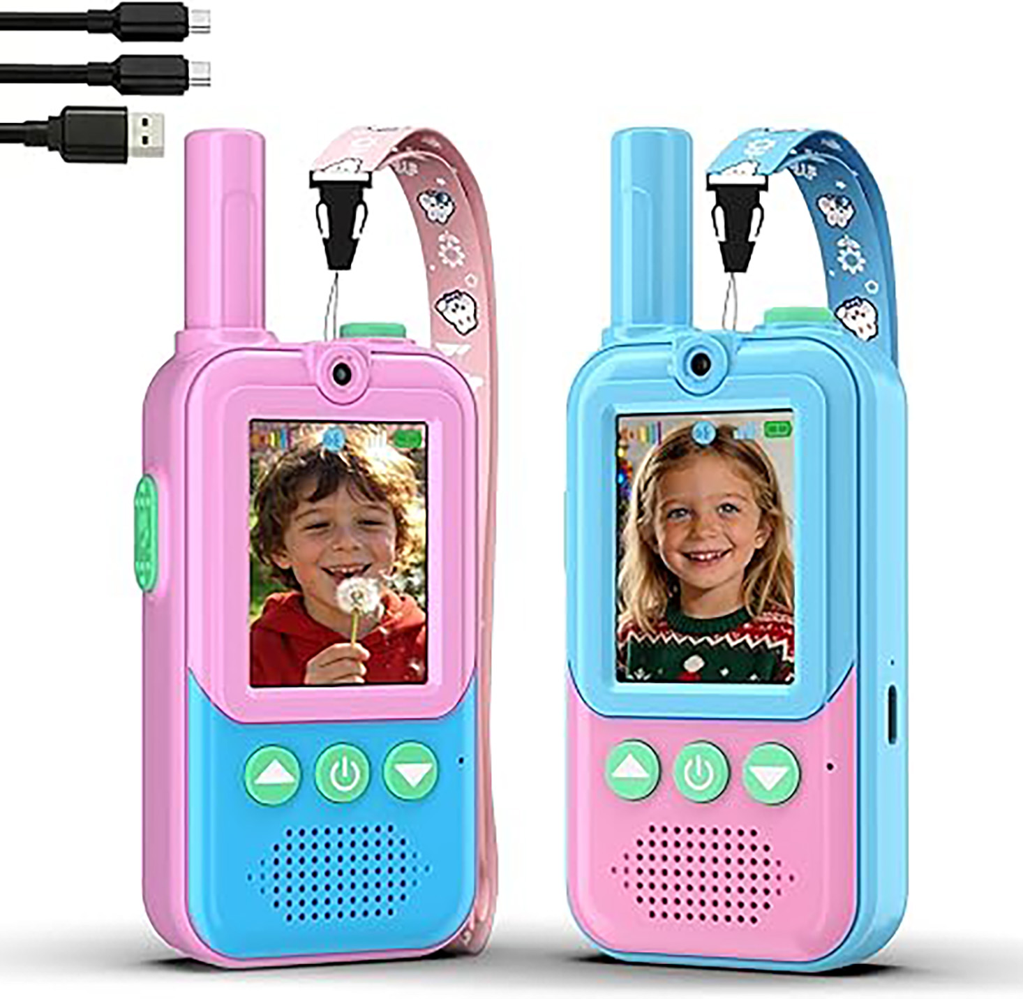 Outdoor Camping Videos - Rechargeable Kids Video Walkie Talkies 2