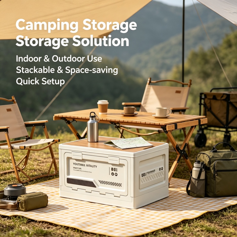 Outdoor Camping Folding Storage Box - Outdoor Storage Box Camping Folding Box
