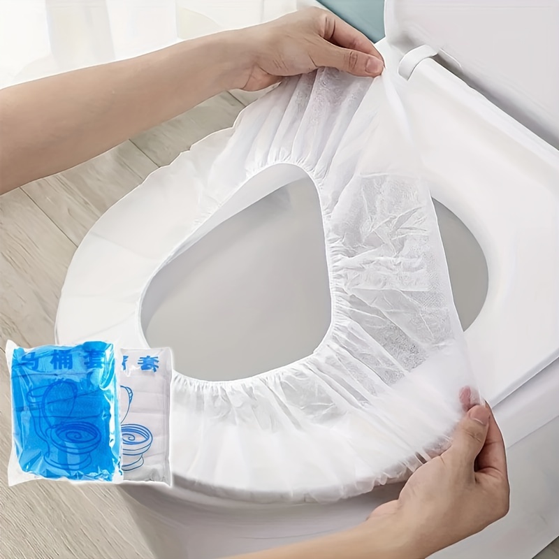 Portable Camp Toilet - 10-30pcs Toilet Seat Cover Mat Disposable