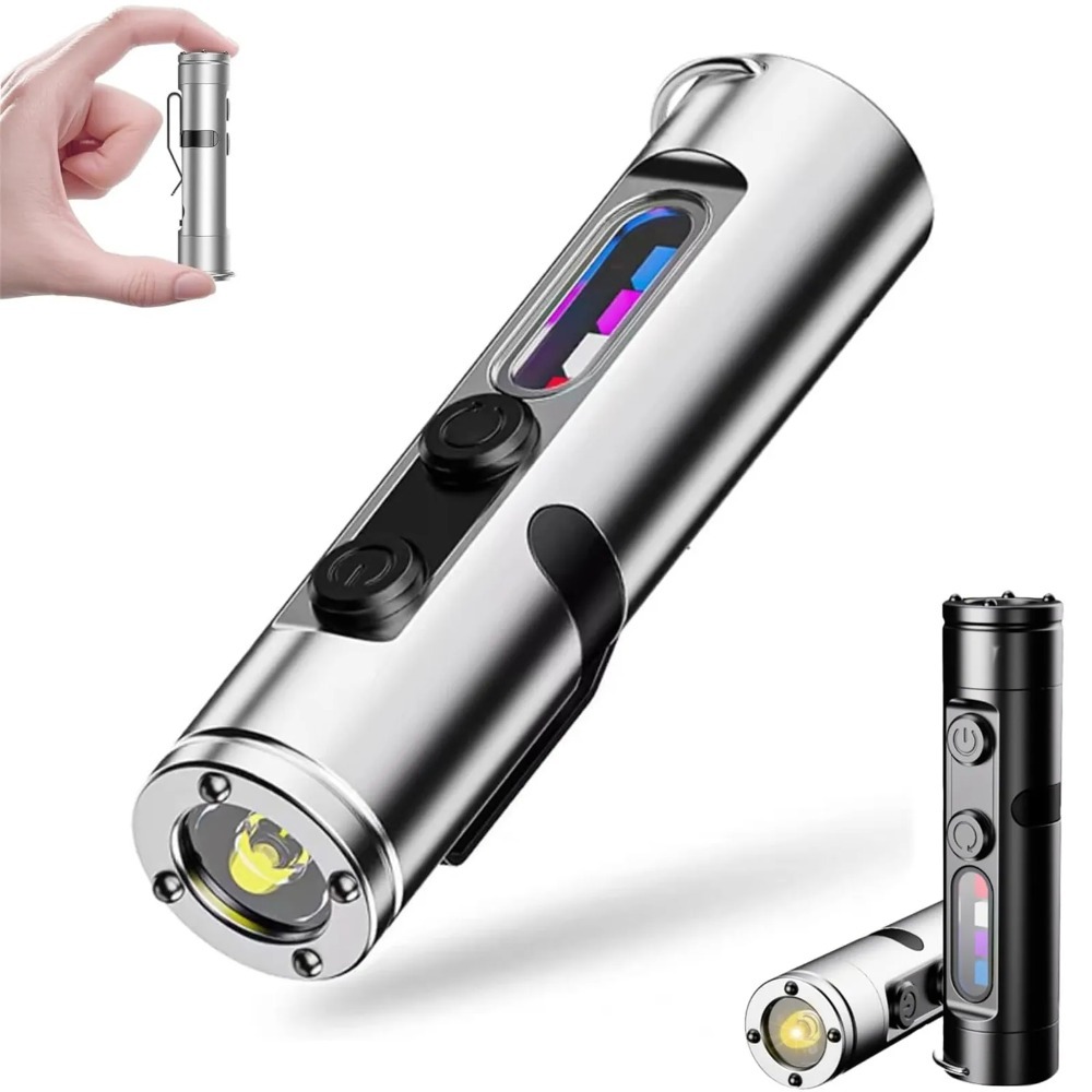Outdoor Camping Hat - LED Flashlight Mini Portable EDC Torch