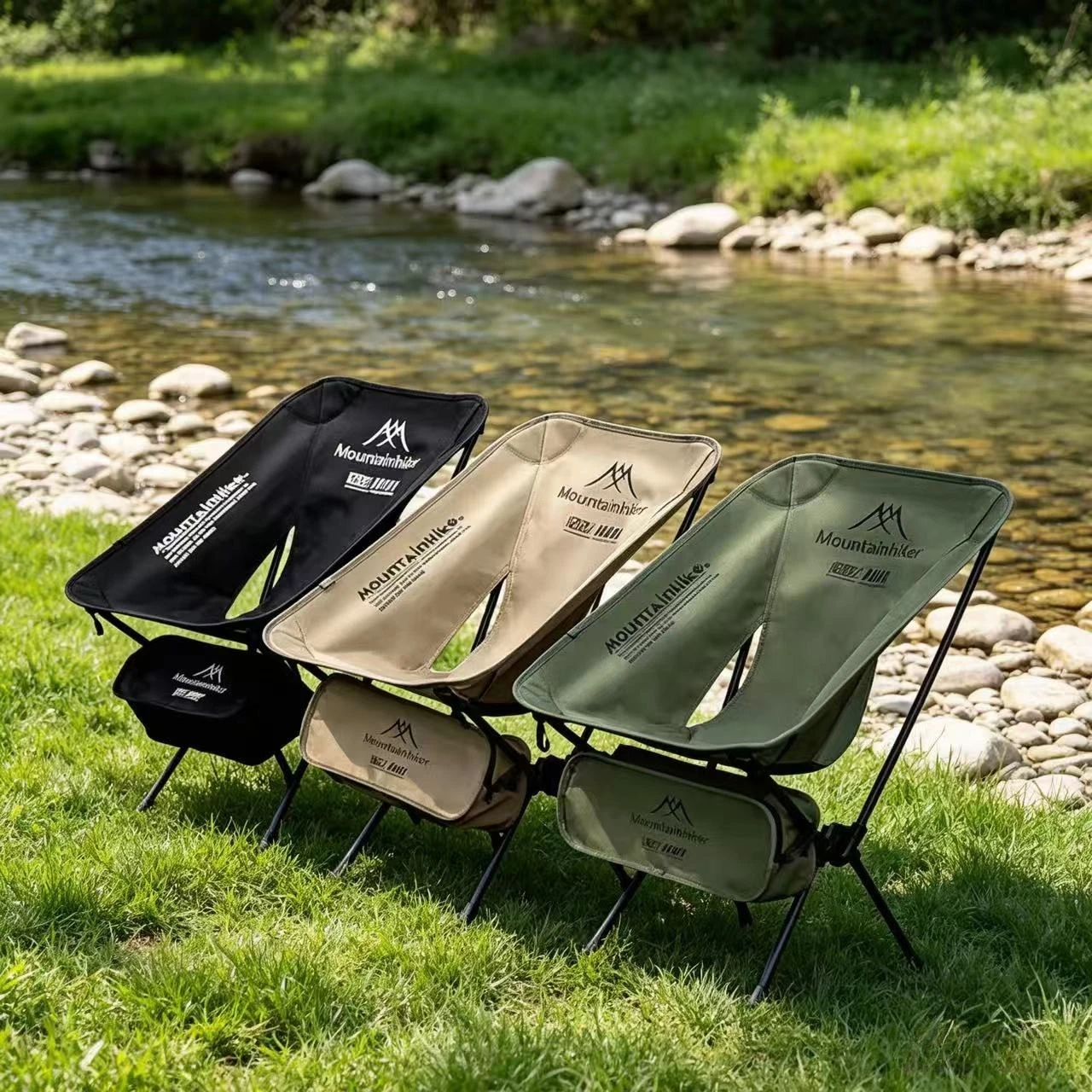Outdoor Camping Hammock Chair - Folding Ultra Light Moon Chair Portable