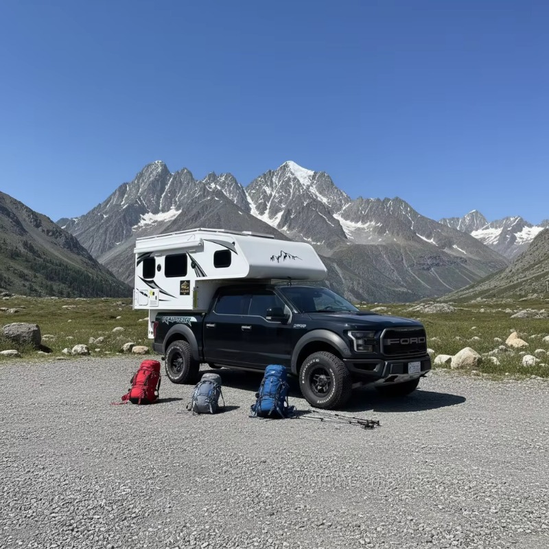 Camping Quad - Slide In 4WD Quad Seater Pickup