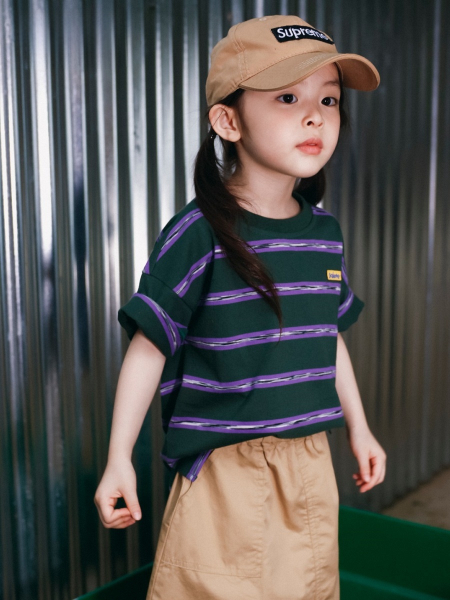 Outdoor Camping Activities For Kids - Pure Cotton Short Sleeve T-Shirt for