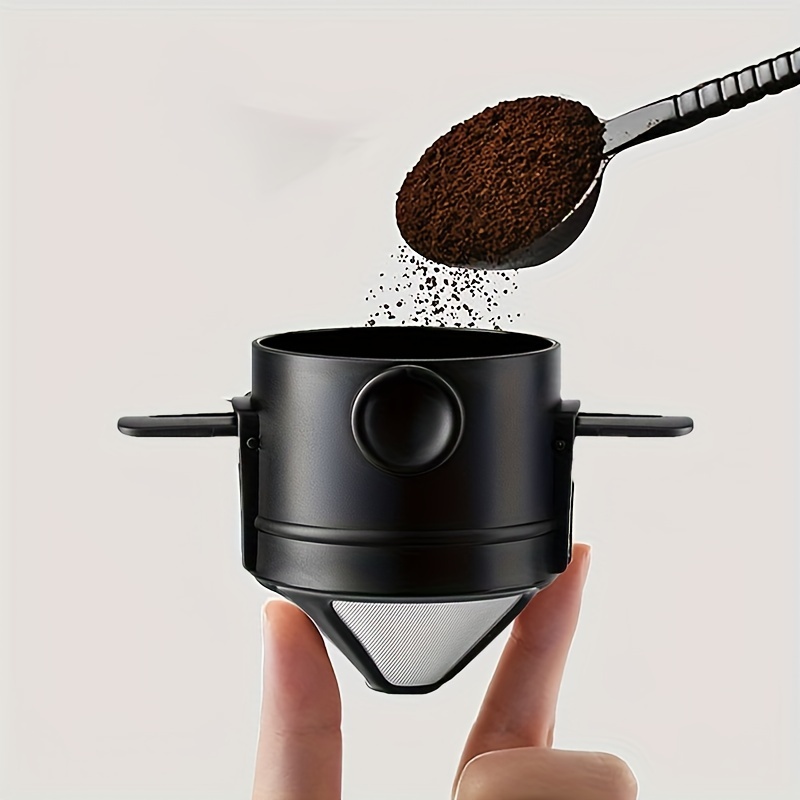 Collapsible Water Bottle - Coffee Filter Cup Portable Reusable Pour