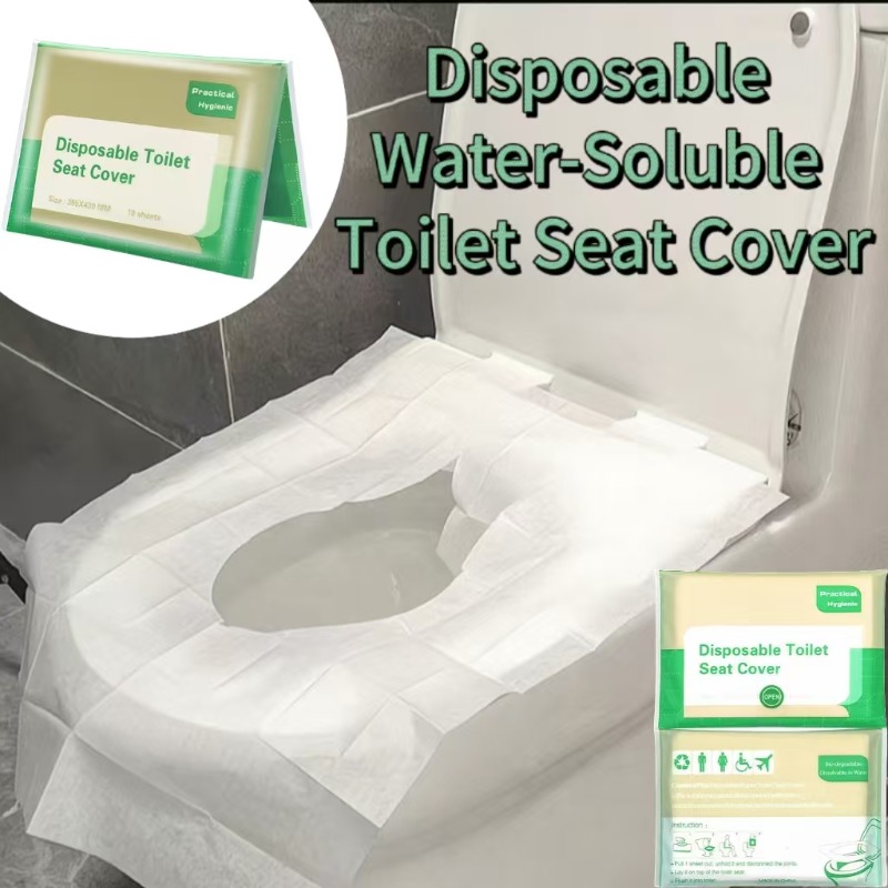 Portable Camp Toilet - 10-300pcs Disposable Toilet Seat Cover Portable