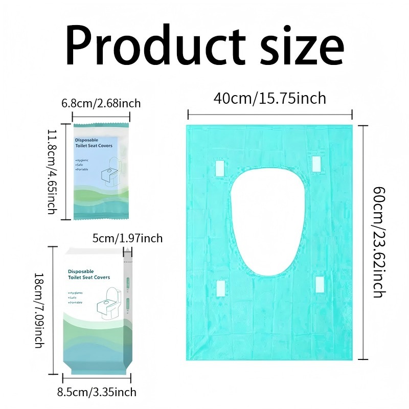 10/20pcs Portable DisposableTo - огляд і ціна Portable Camp Toilet
