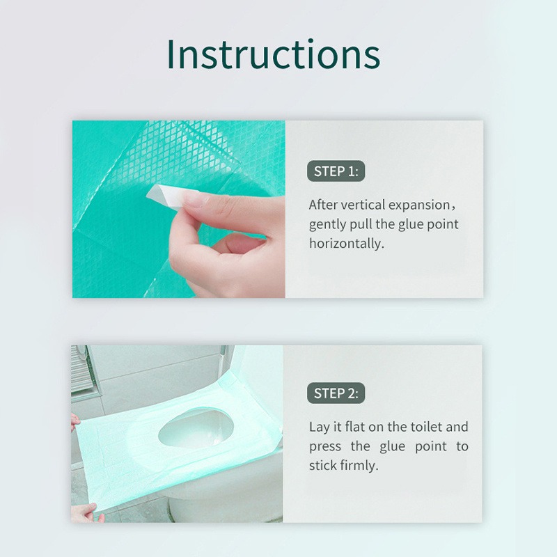 10/20pcs Portable DisposableTo - огляд і ціна Portable Camp Toilet