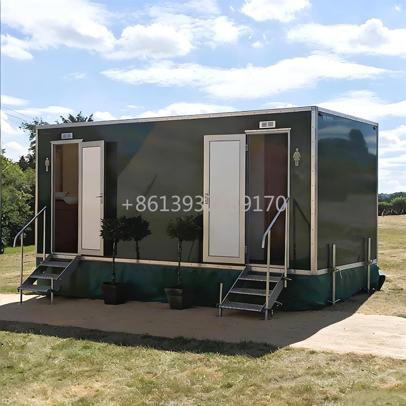Mobile Toilet Trailer with Bas - огляд і ціна Portable Camp Toilet