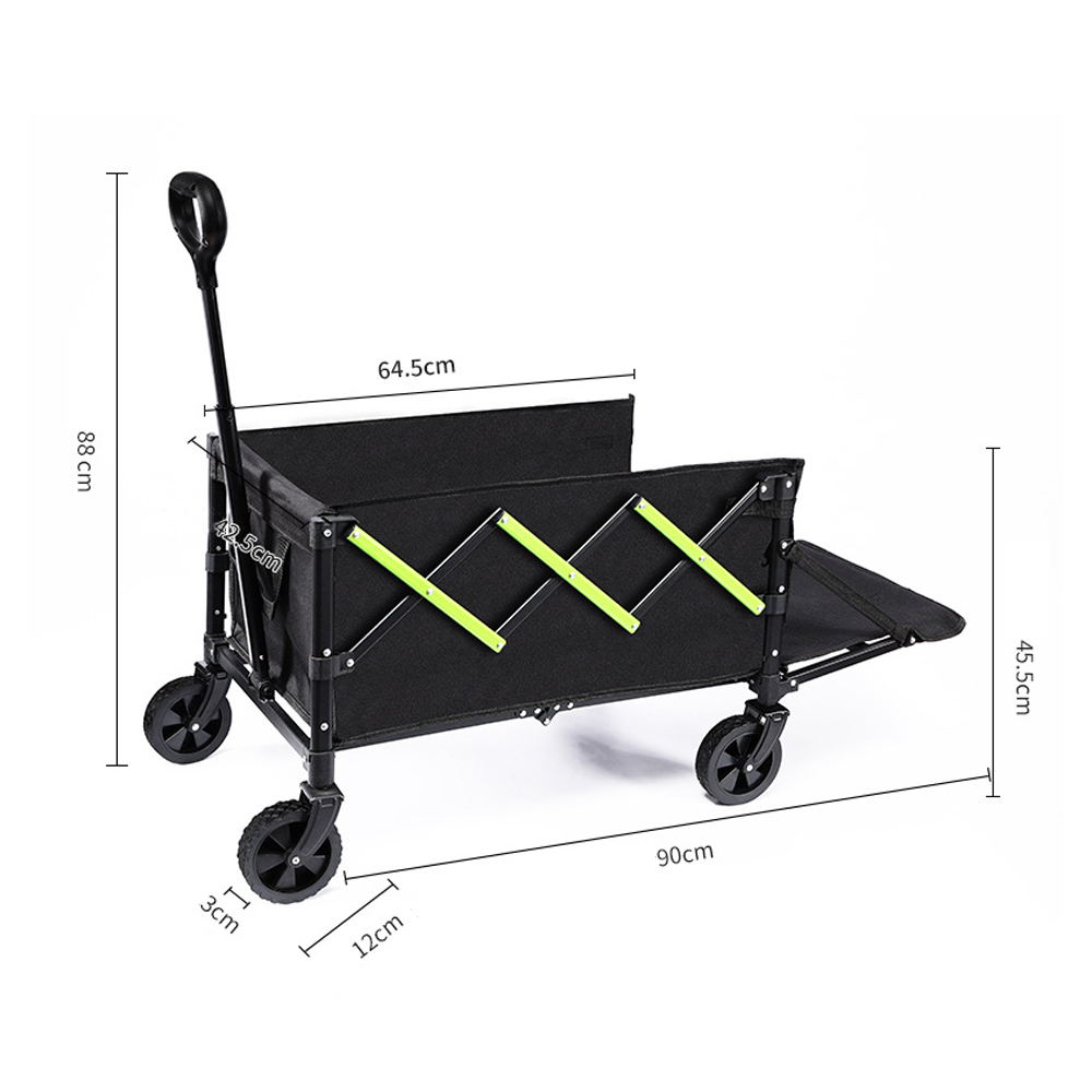 E-RIKE Foldable Utility Heavu  - огляд і ціна Outdoor Camping Trolley