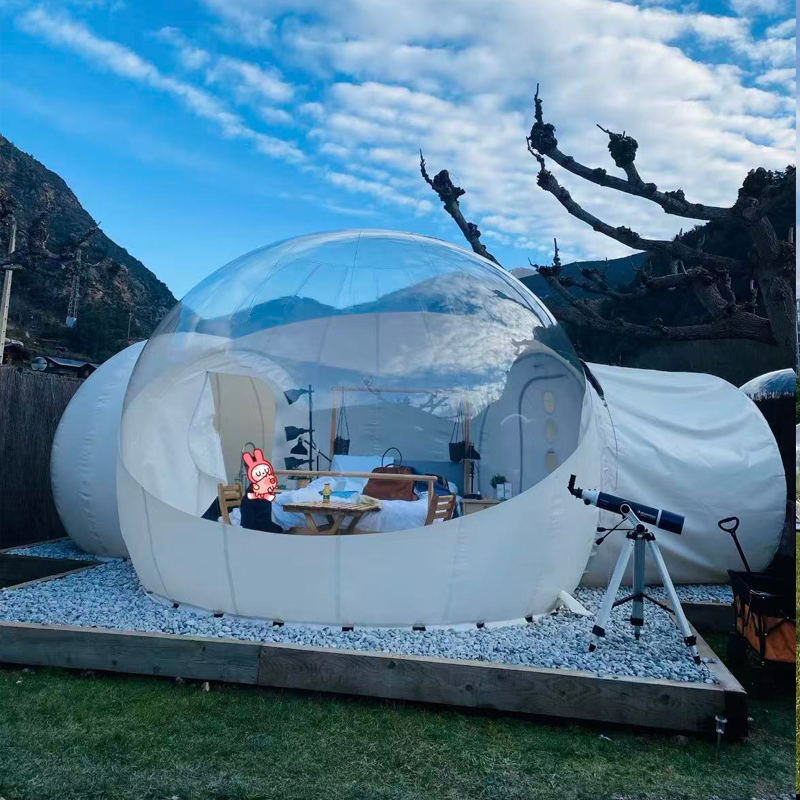 Outdoor  Restaurant Transparen - огляд і ціна Outdoor Camping Exhibition