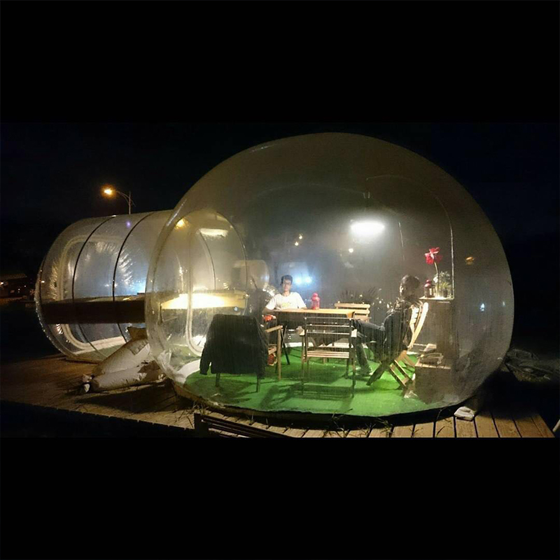 Outdoor  Restaurant Transparen - огляд і ціна Outdoor Camping Exhibition