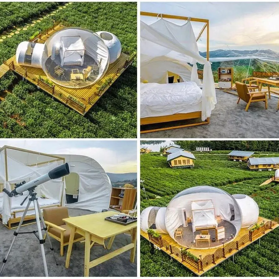 Internet celebrity star inflat - огляд і ціна Outdoor Camping Exhibition