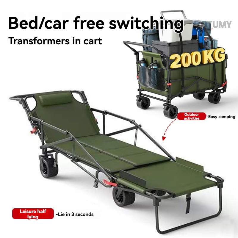 Foldable Camping Wagon with Ta - огляд і ціна Outdoor Camping Trolley