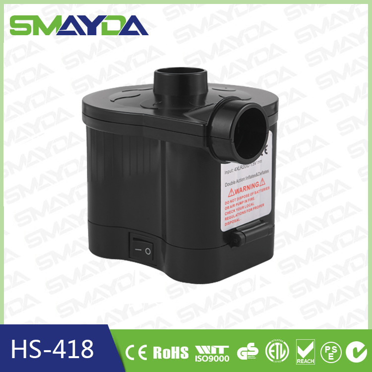 HS418Portable Electric Air Pum - огляд і ціна Inflatable Mattress