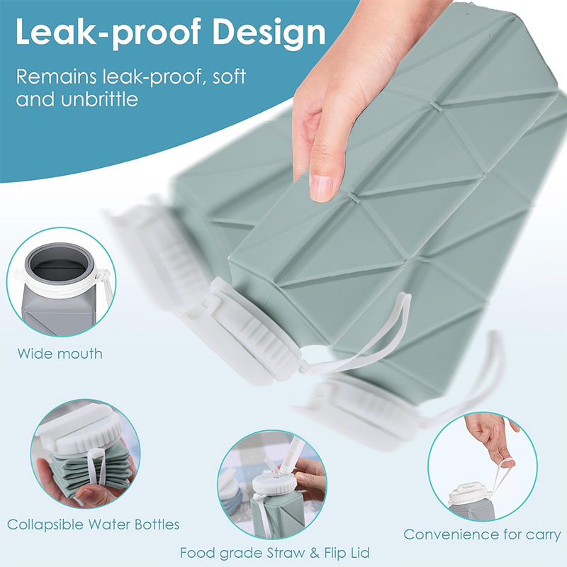 620ml Collapsible Water Bottle - огляд і ціна Collapsible Water Bottle