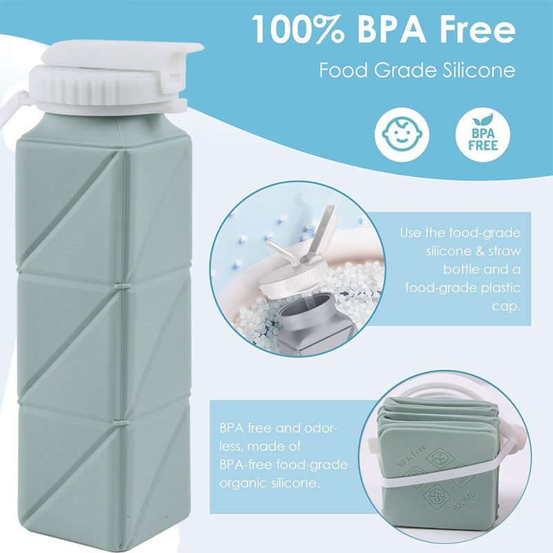 620ml Collapsible Water Bottle - огляд і ціна Collapsible Water Bottle