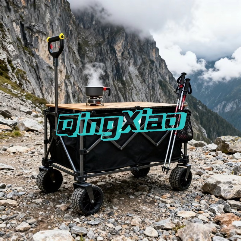 Electric Ride On Folding Campi - огляд і ціна Outdoor Camping Trolley