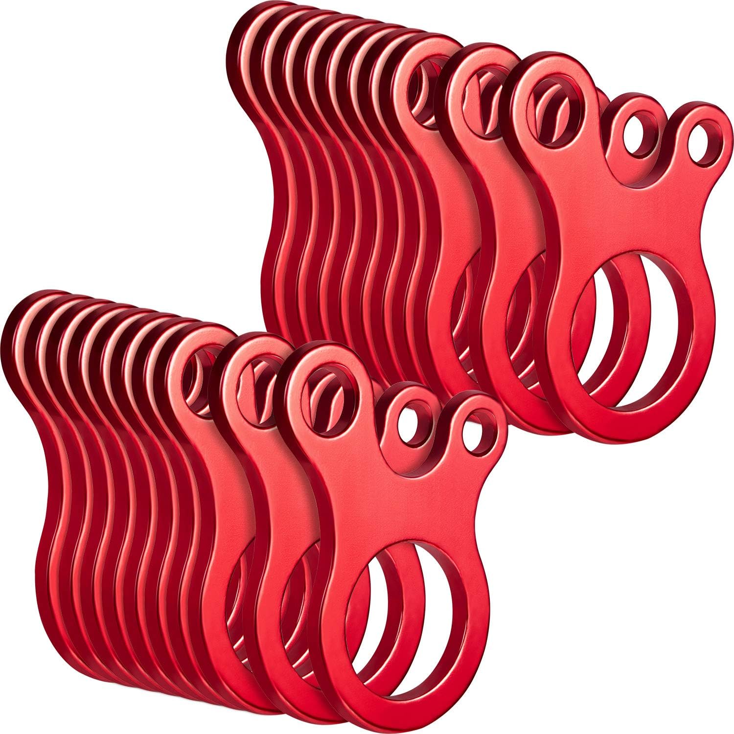 20Pcs Aluminum Alloy Tent Guyl - огляд і ціна Outdoor Camping Guy