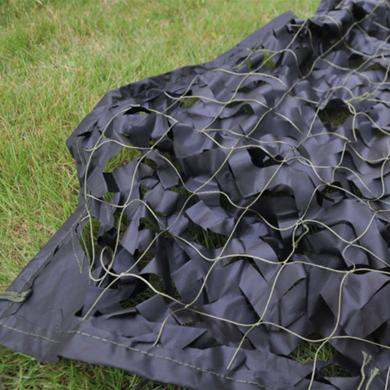 Black Camouflage Net with Grid - огляд і ціна Outdoor Camping Exhibition