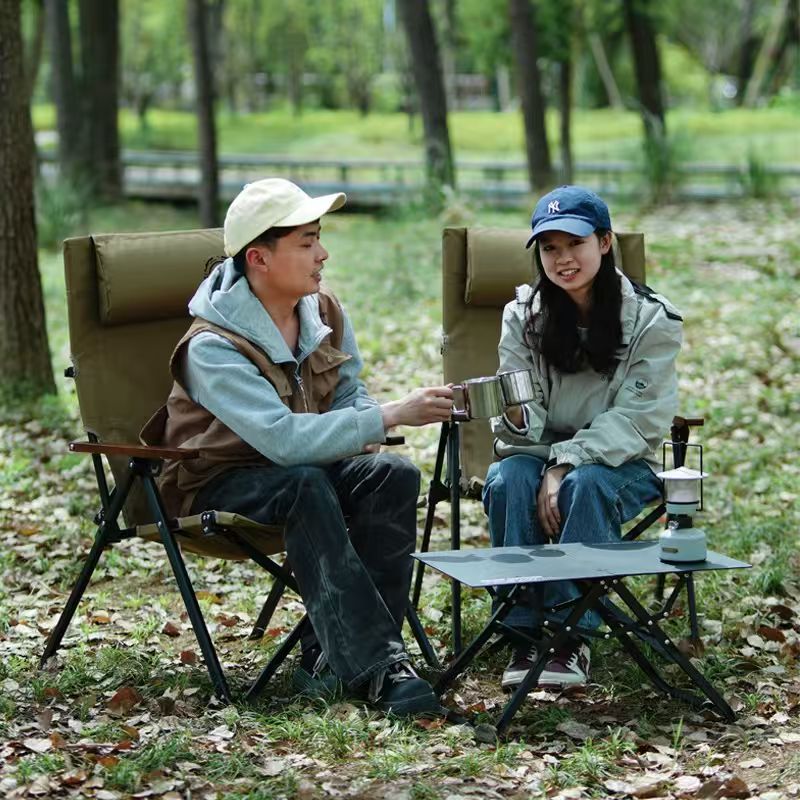 Folding High Back Beach Campin - огляд і ціна Outdoor Camping Hammock Chair