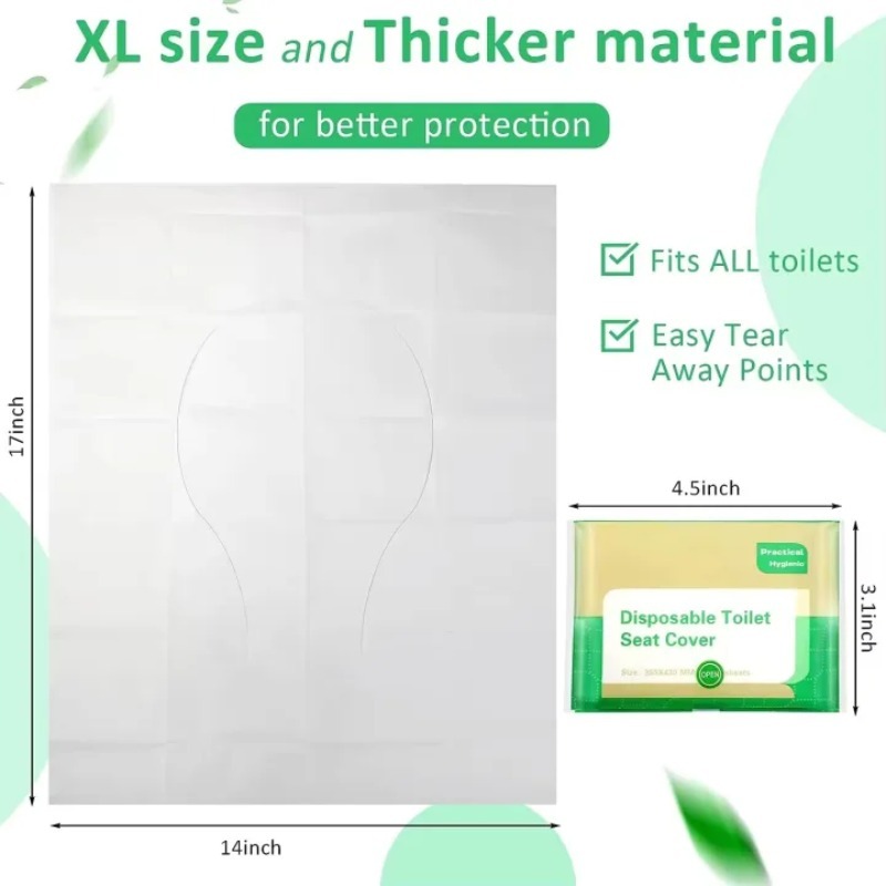 10-120PCS Disposable Toilet Se - огляд і ціна Portable Camp Toilet