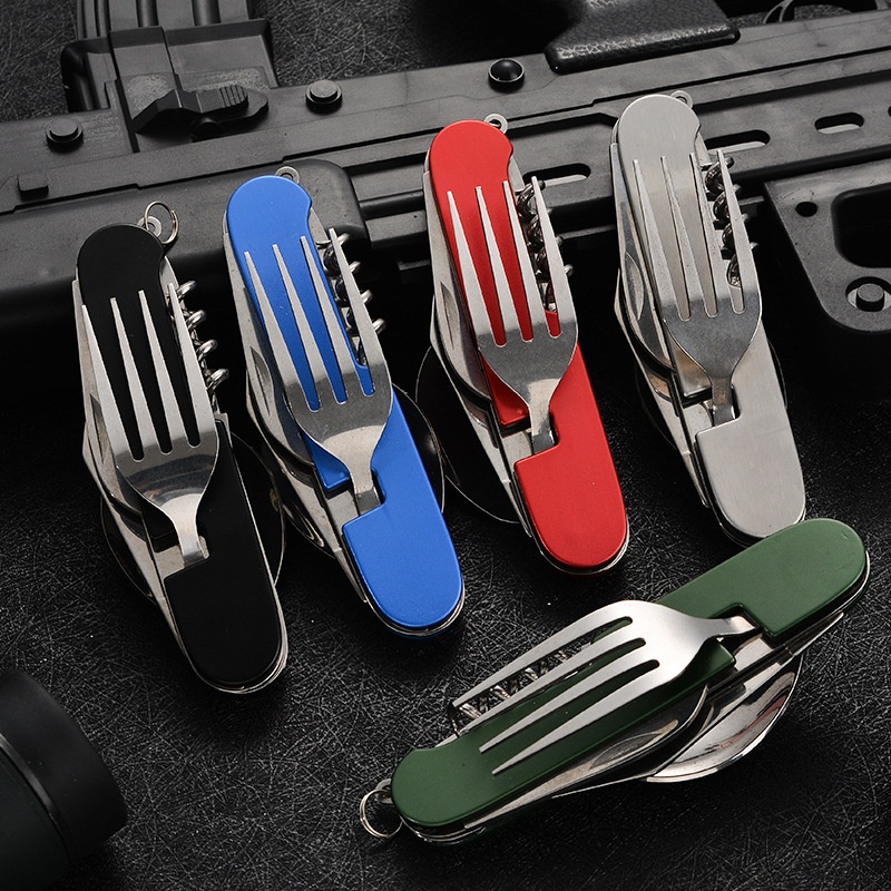 4 in 1 Folding Tableware Detac - огляд і ціна Outdoor Camping Essentials
