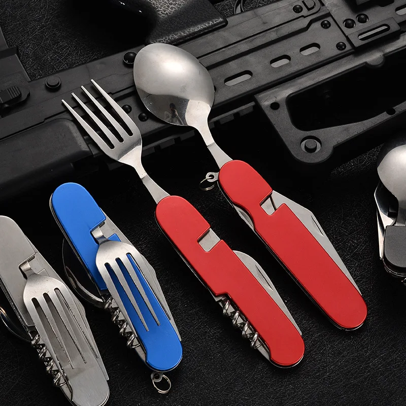 4 in 1 Folding Tableware Detac - огляд і ціна Outdoor Camping Essentials