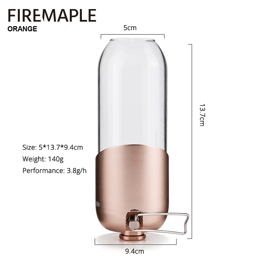Fire Maple Orange Gas Lantern  - огляд і ціна Outdoor Camping Heater For Tent