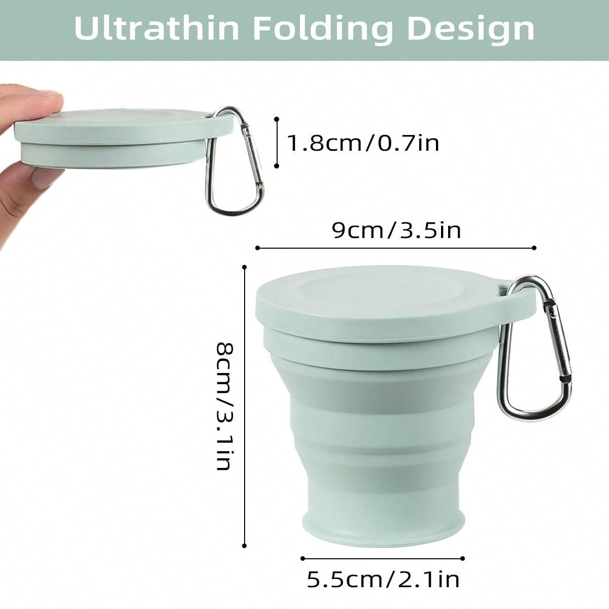 Leeseph Silicone Collapsible T - огляд і ціна Collapsible Water Bottle