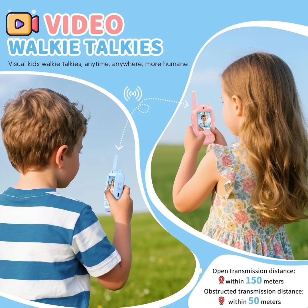 2Pcs Walkie Talkies for Kids 3 - огляд і ціна Outdoor Camping Videos