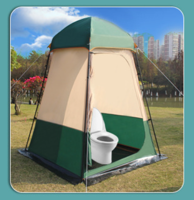 Large Size Oxford Fabric Four- - огляд і ціна Portable Camp Toilet