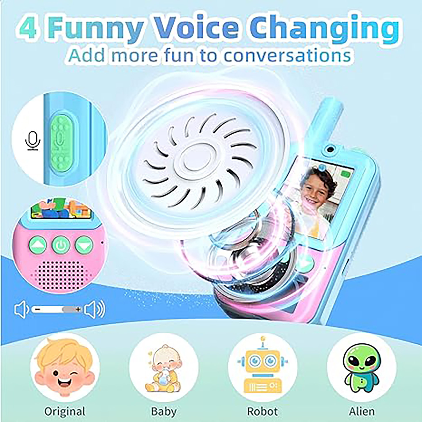 Rechargeable Kids Video Walkie - огляд і ціна Outdoor Camping Videos