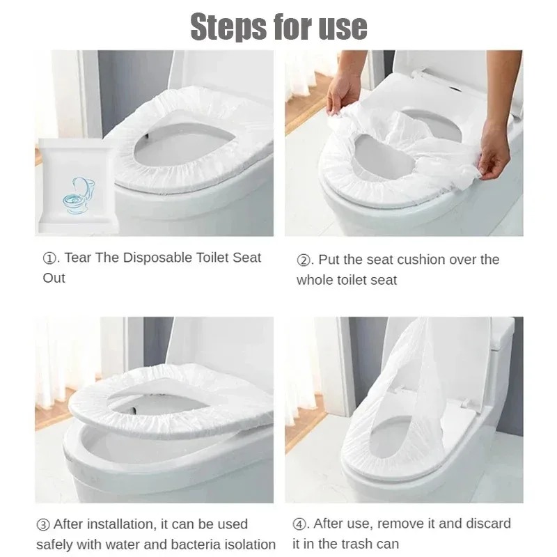 50/20/10pcs Portable Disposabl - огляд і ціна Portable Camp Toilet