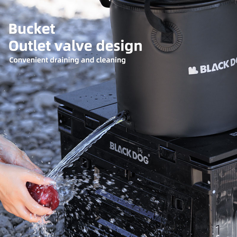 Blackdog Folding Water Round B - огляд і ціна Outdoor Camping Folding Storage Box