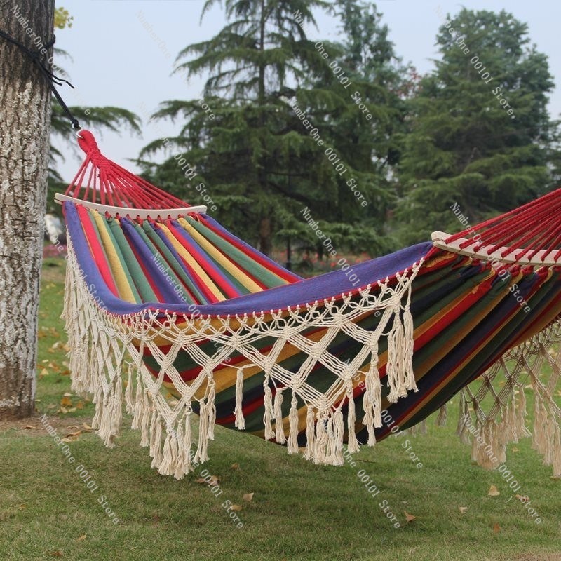 Canvas Double Hammock with Tas - огляд і ціна Outdoor Camping Hammock Chair