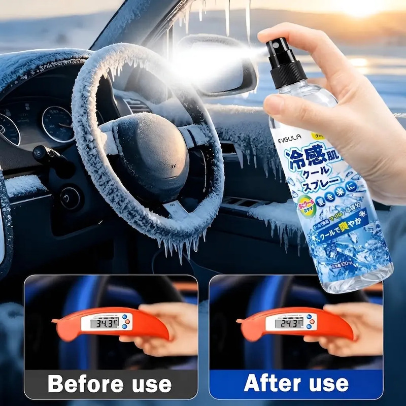 Cooling Spray Instant Cooling  - огляд і ціна Outdoor Camping Essentials