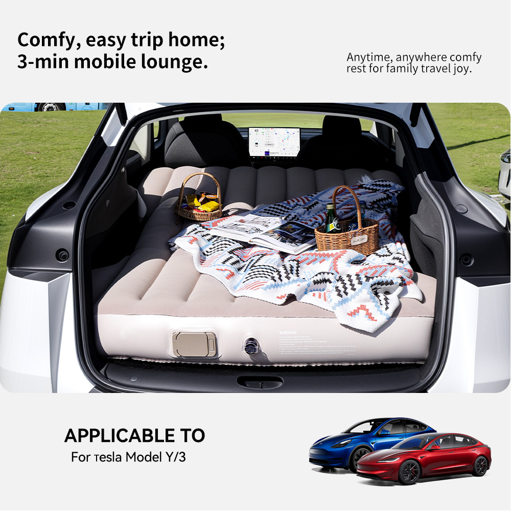 For Tesla Model Y Juniper 2021 - огляд і ціна Inflatable Mattress