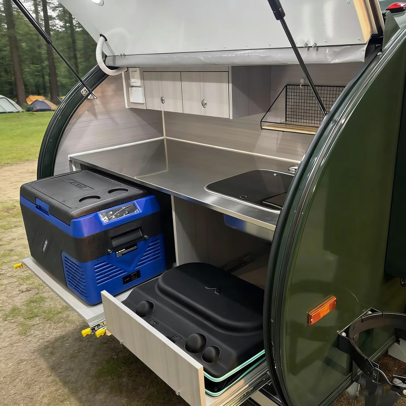Custom Outdoor Camping Trailer - огляд і ціна Outdoor Camping Beds For Sale