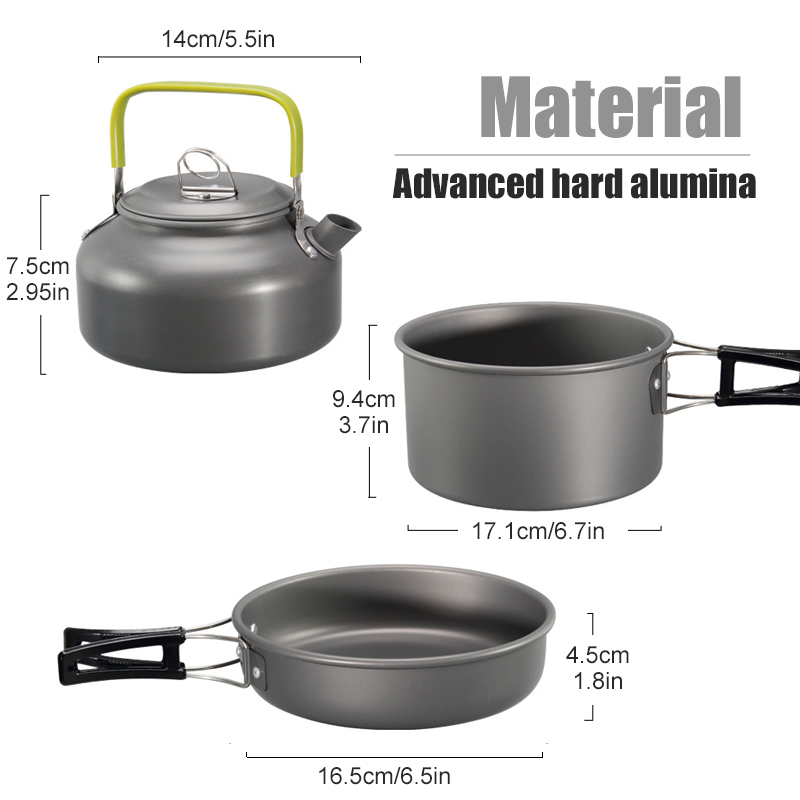 WESTTUNE Camping Cookware Kit  - огляд і ціна Outdoor Camping Essentials