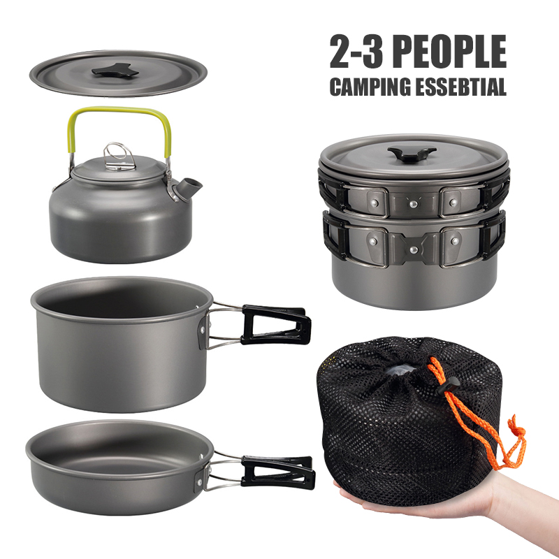 WESTTUNE Camping Cookware Kit  - огляд і ціна Outdoor Camping Essentials