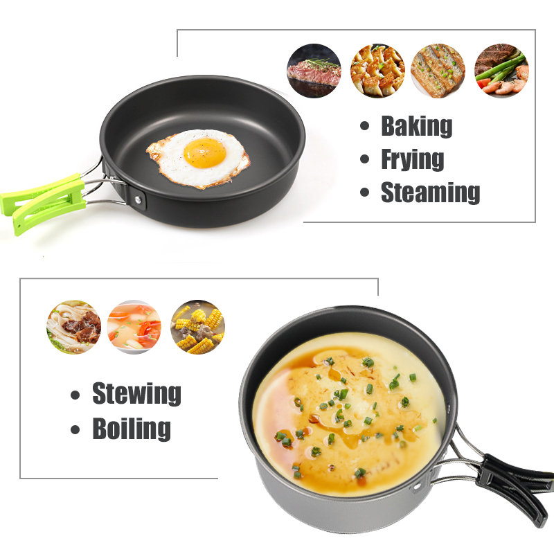 WESTTUNE Camping Cookware Kit  - огляд і ціна Outdoor Camping Essentials