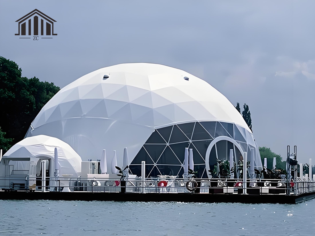 Large Capacity Spherical Gazeb - огляд і ціна Outdoor Camping Exhibition