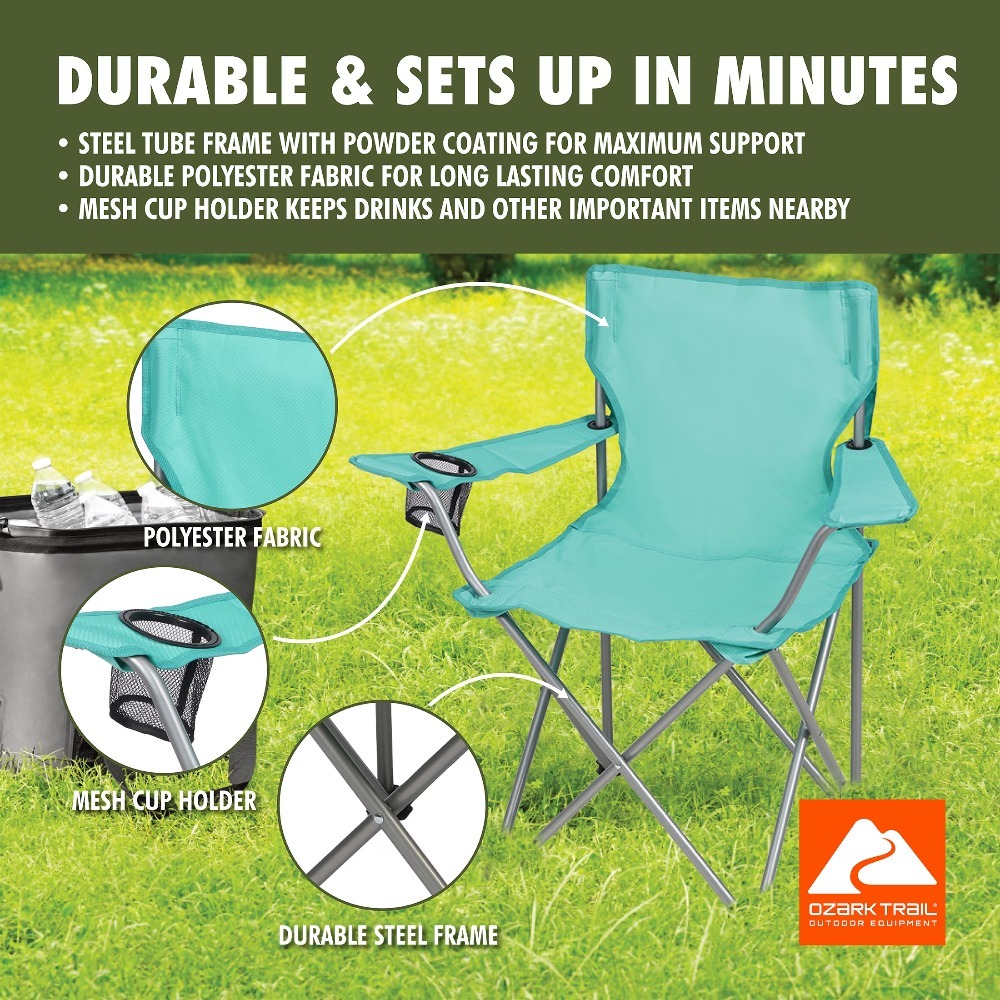 Ozark Trail Quad Folding Camp  - огляд і ціна Camping Quad