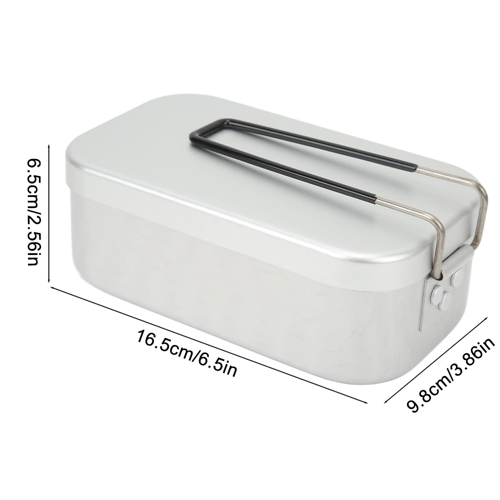 800ML Aluminum Lunch Boxes Out - огляд і ціна Outdoor Camping Essentials