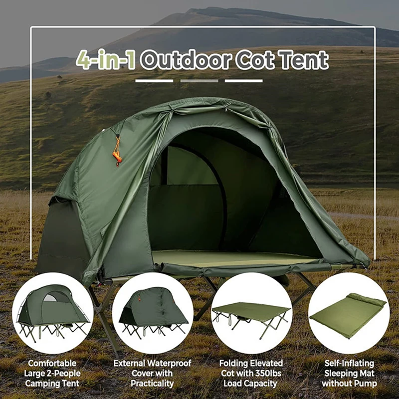 2026 Waterproof Outdoor Tents  - огляд і ціна Outdoor Camping Beds For Sale