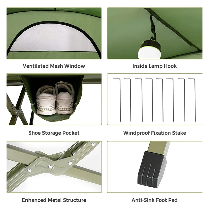 2026 Waterproof Outdoor Tents  - огляд і ціна Outdoor Camping Beds For Sale