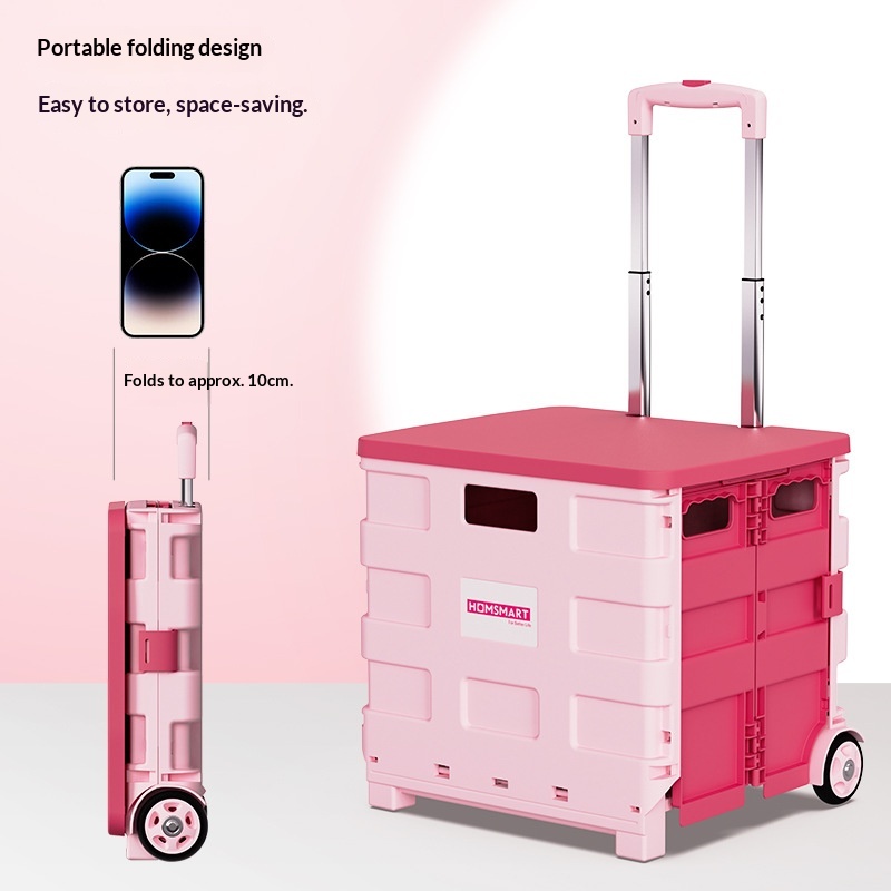 Portable Foldable Shopping Tro - огляд і ціна Outdoor Camping Trolley