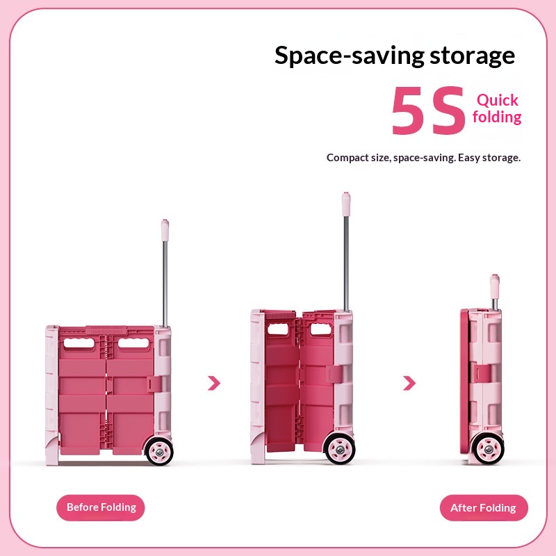 Portable Foldable Shopping Tro - огляд і ціна Outdoor Camping Trolley